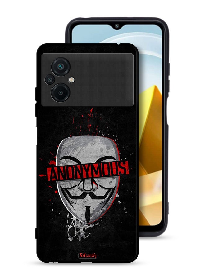Tolwak Xiaomi Poco M5 4G Protective Case Cover Anonymous - Image 1