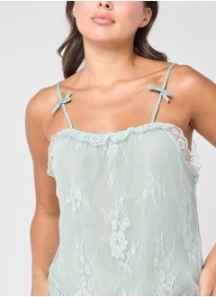 Ginger Lace Detail Slip Dress  - Image 3