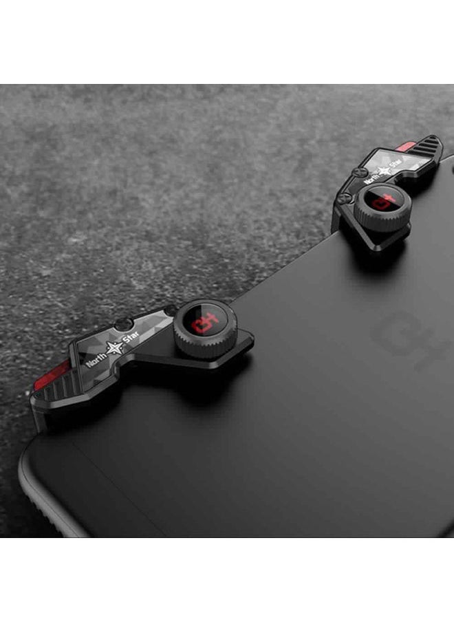 NIBEMINENT - 2Pcs S8 Mobile Phone Game Controller Fire Button Shoot Trigger Handle for PUBG - wireless - Image 1