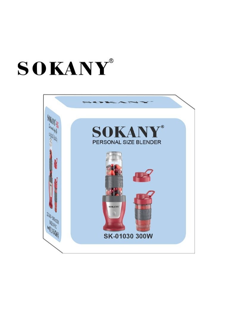 سوكاني محضر عصائر متنقل سوكاني 2 كوب 300 وات SK-01030 - Image 2