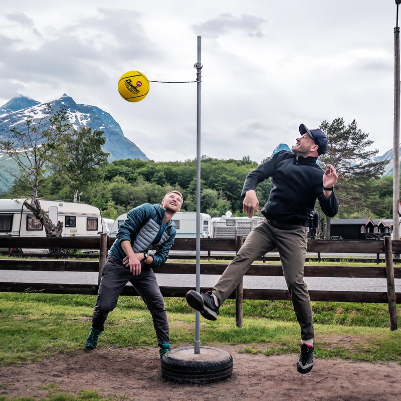 Baden School Quality Tetherball Set | Soft-Touch Tetherball Ball with Durable Rope | Ideal for Schoolyards and Playgrounds - Image 5