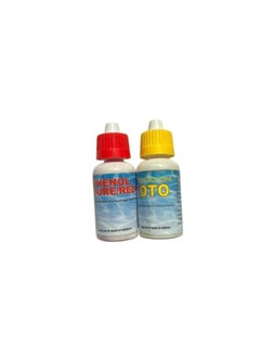 Generic 2Pcs Set Swimming Pool Test Kit Ph And Free Chlorine Water Quality Tester Refill Pack, 1 Set =2 Dropper Without Label,  - Image 1