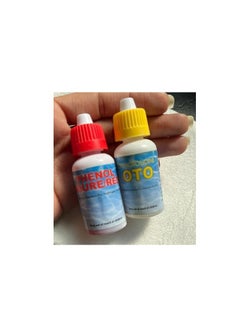 Generic 2Pcs Set Swimming Pool Test Kit Ph And Free Chlorine Water Quality Tester Refill Pack, 1 Set =2 Dropper Without Label,  - Image 3
