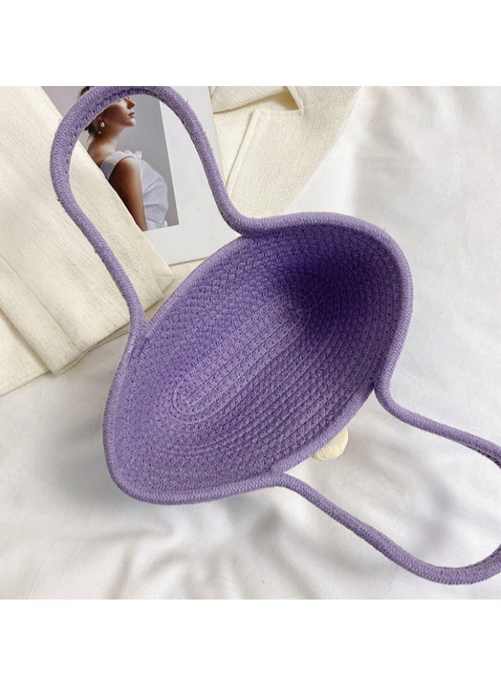 KUYING - New Handmade Woven Bag Flower Bag - Image 1