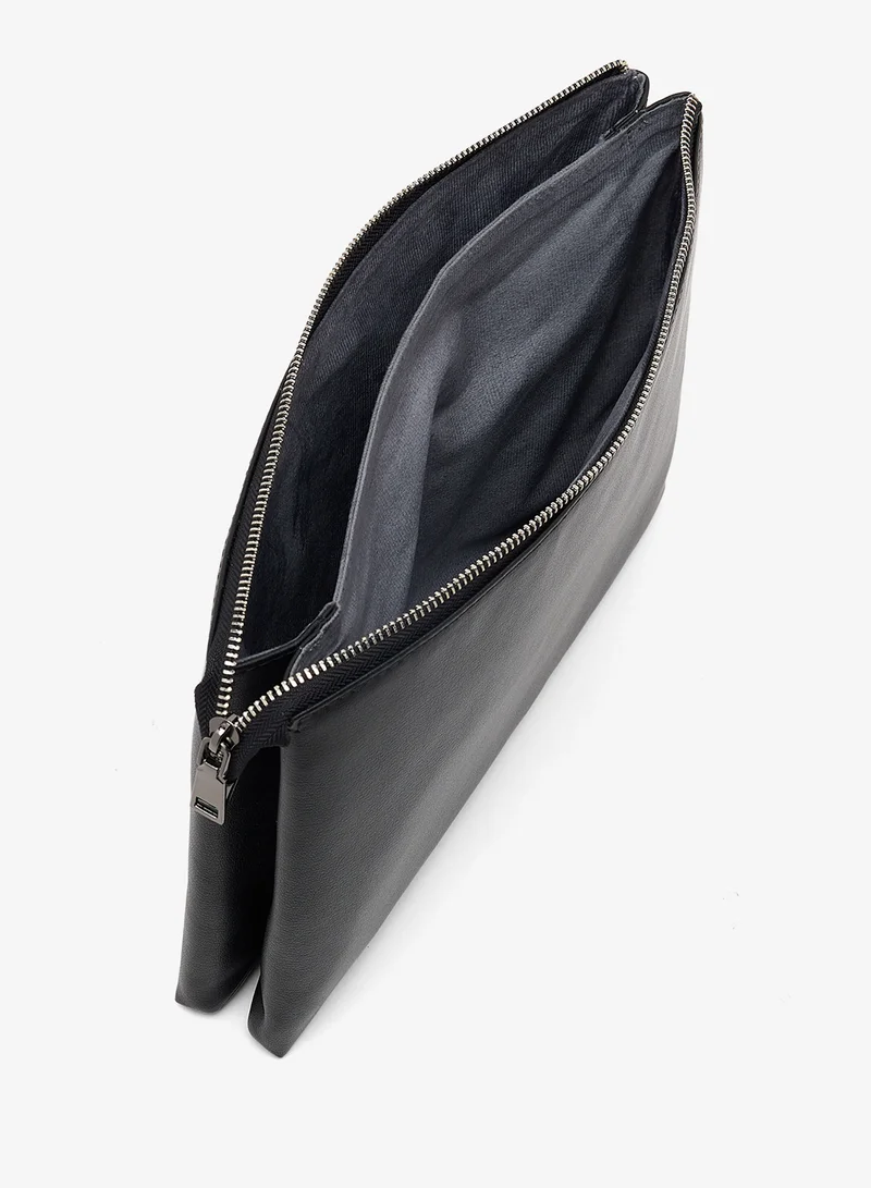 Robert Wood  zip detail toiletry bag for Men | Best Price UAE