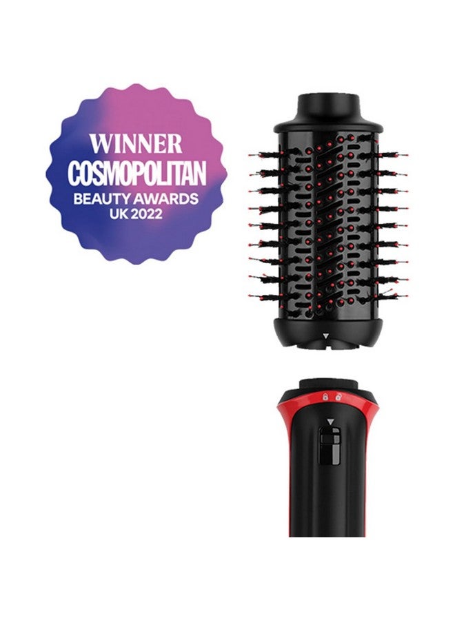 ريفلون مجفف ومكثف شعر مع رأس قابل للفصل لتكثيف الشعر وتصفيفه في خطوة واحدة 1100 واط أسود وأحمر 15 × 10 × 28 سم RVDR5298ARB - Image 3