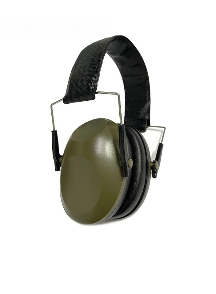 Ear Plugs, Noise Reduction Safety Ear Plug Adjustable And Compact Design Tactical Hunting Folding Ear Defenders, Soundproof Hearing Protection Ear Plug For Adults Kids Men Women, (Green) - Image 3