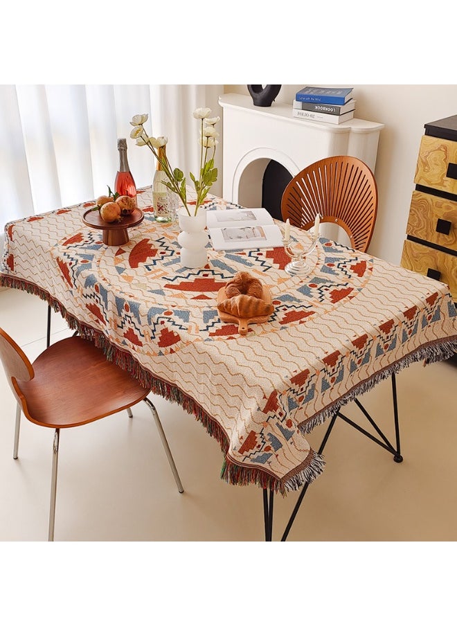 xozgdovg Cross-Border American Fringe Tablecloth - Revitalize Your Dining Experience 