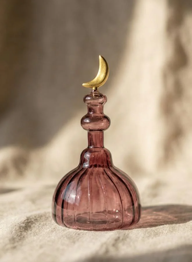 صلصال بدر - قطعة زجاج زينة بدر مصنوعة يدوياً