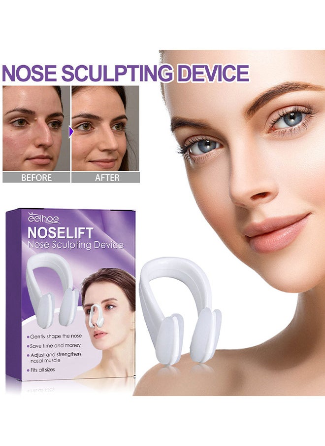EELHOE - Noselift Nose Sculpfing Device, With 10 Minutes Of Daily Use, Takes On Loose Cartilage And Skin On The Nose's Tip, Giving You A Firmer And More Youthful Appearance, Comfortable And User-Friendly - Image 1
