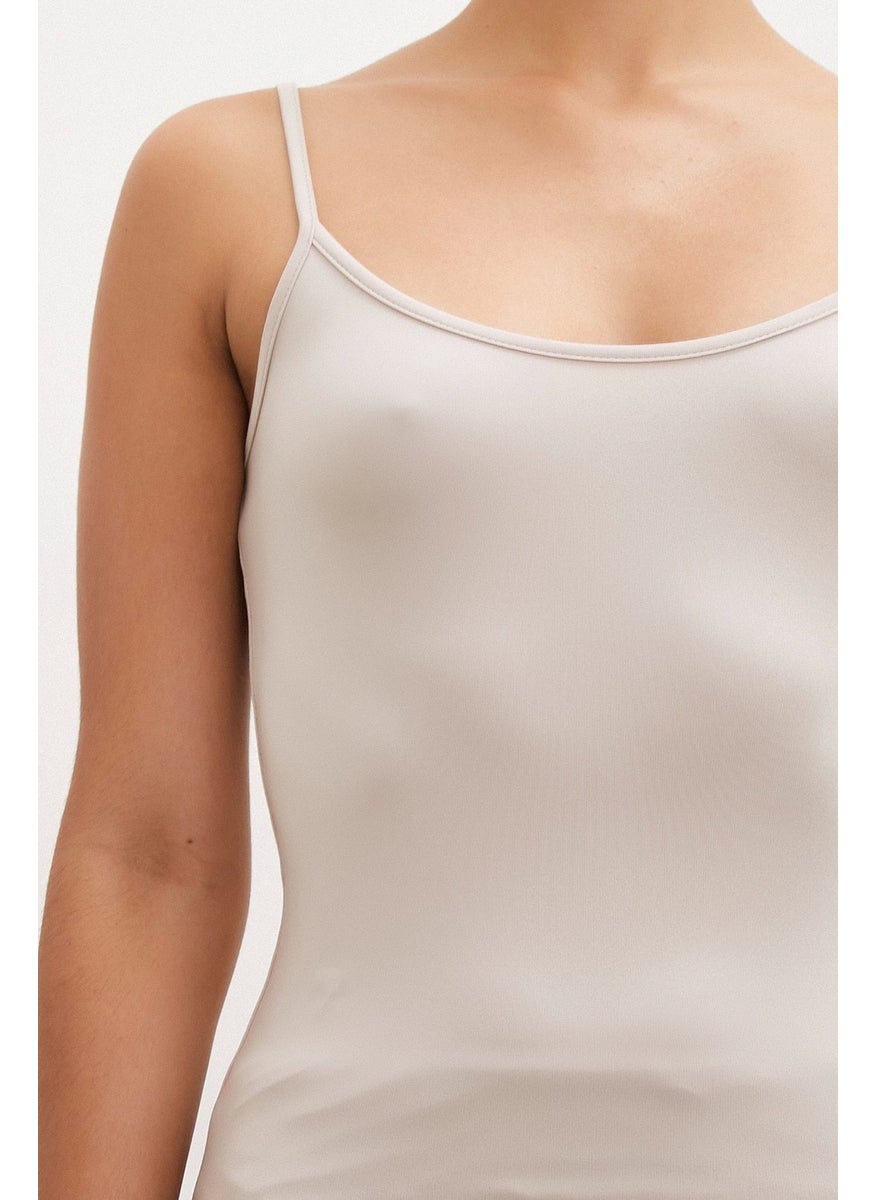 Never More Strap Top Mink  - Image 5