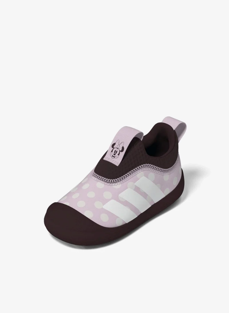 اديداس حذاء رياضي مونوفيت ميني آي يو وردي للأطفال
