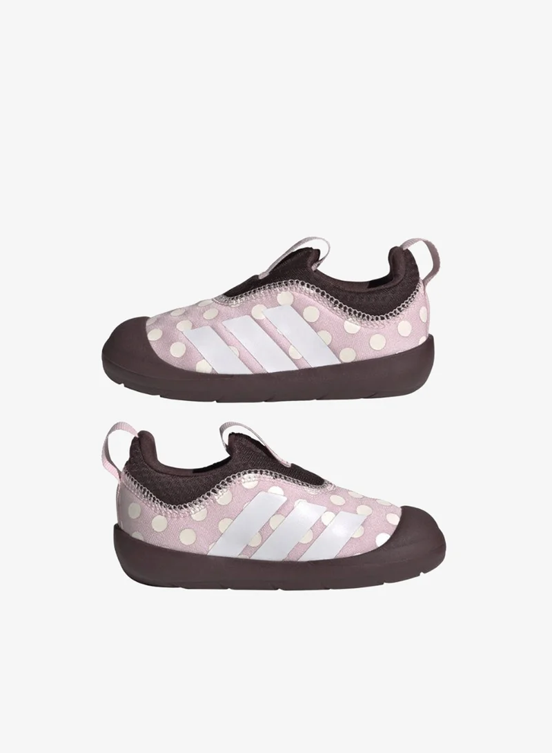 اديداس حذاء رياضي مونوفيت ميني آي يو وردي للأطفال