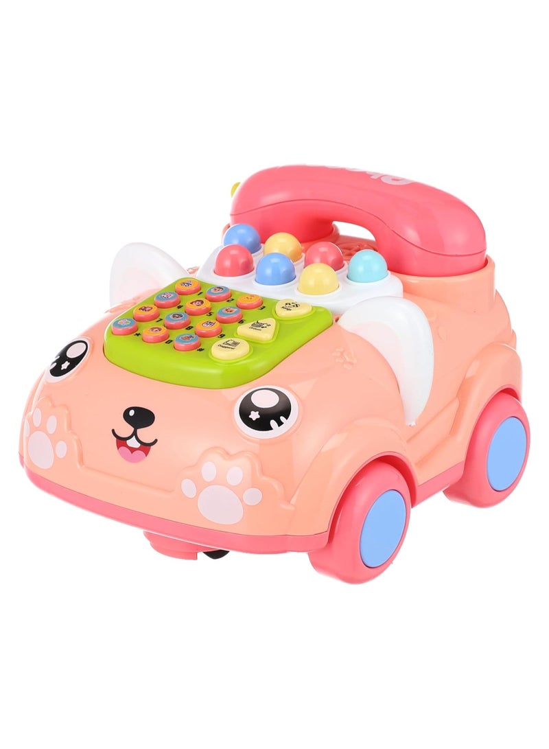 Educational landline phone game to develop children's skills with sound, music and light - Image 1