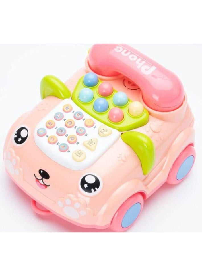 Educational landline phone game to develop children's skills with sound, music and light - Image 2