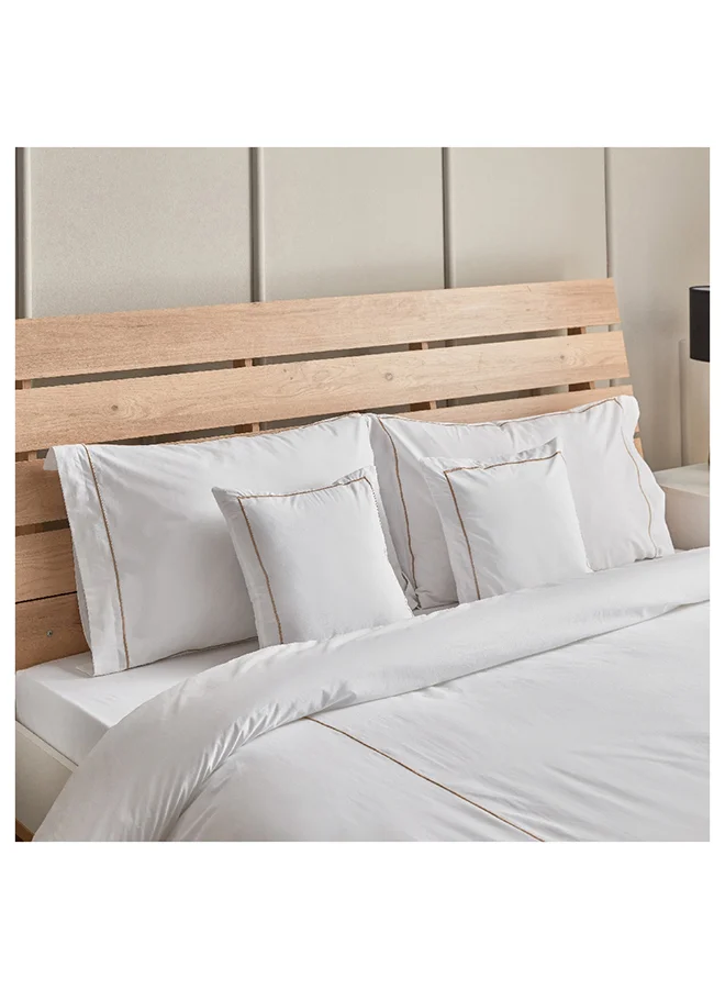 Home Box Grande Affordables White Haven Bilbao 5-Piece King Cotton Comforter Set 240 x 220 cm
