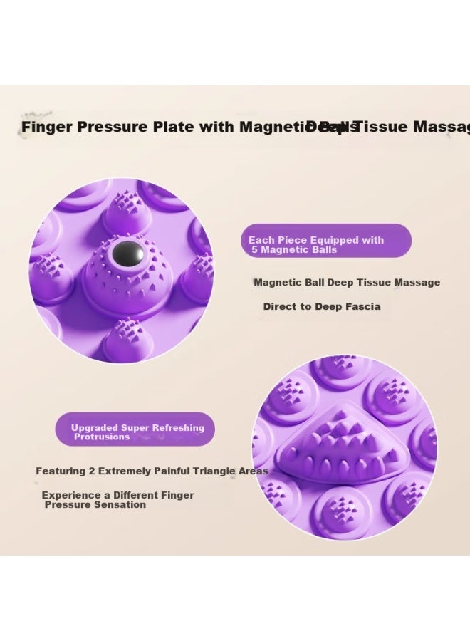 Li-Ning Li-ning Acupressure Board For Slow Running, Special Foot Massage Pad For Indoor And Outdoor Stationary Running, Circular Toe Pressure Plate For Foot Massage  - Image 2