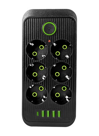 Smart 4-Port USB C-Type Power Strip Superior Protection Against Lightning Stylish Design - Versatile for Home and Office 6 Outlets - pzsku/Z32351DDDDB6D5C4EBBA3Z/45/1750771763/87a1768e-0ff4-4361-aea8-2fde3f19a5d0