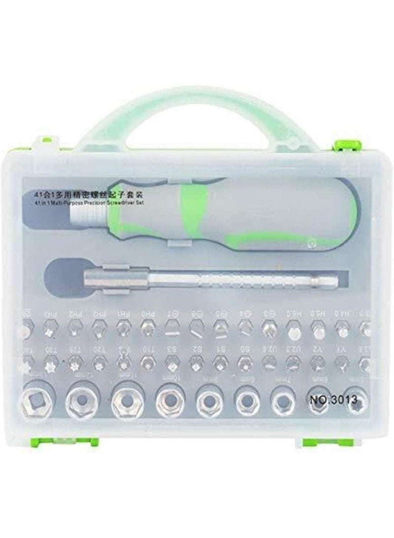 GGOOT 41 in 1 Screwdriver Set Telescopic Cross Word Dual-Use Plum Blossom Sleeve Screwdriver Hardware Tool Combination Screwdriver  - Image 1
