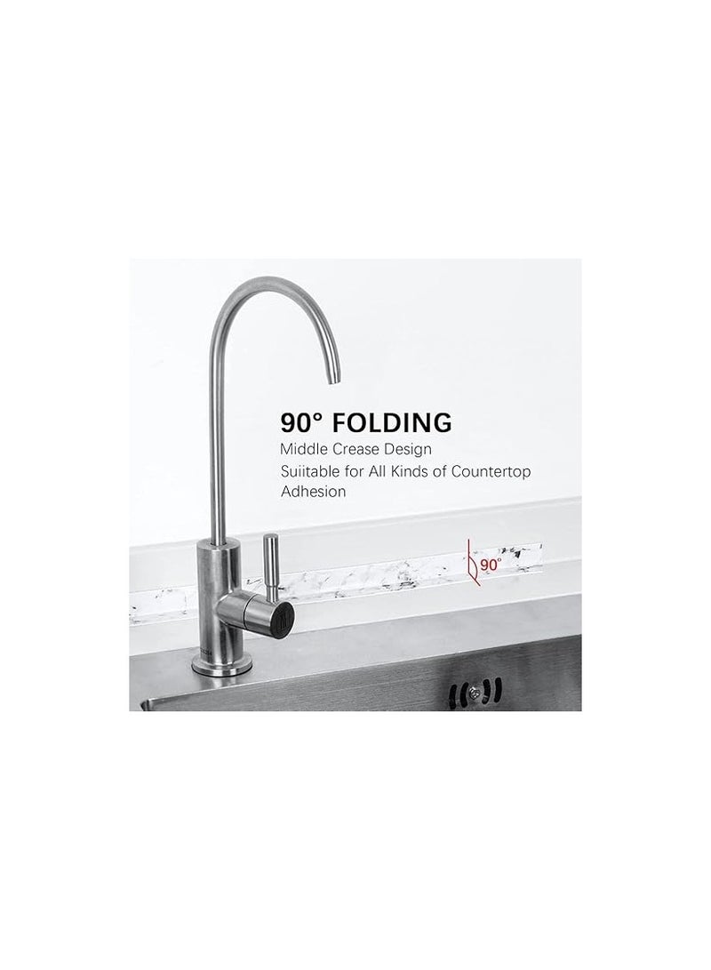 Waterproof Caulk Tape Strip – 3.8CM x 3.2M Self-Adhesive White Sealing Tape for Bathtub, Sink, Kitchen Countertops & Floor Edges – Flexible Marble Finish Caulking Strip for Home Use - Image 3