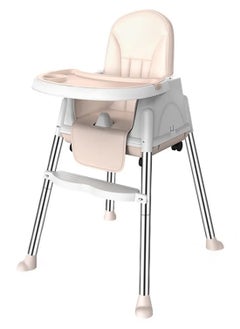 OCCUWZZ Luxury 2-in-1 Adjustable Baby High Chair with Detachable Tray & Wheels – Portable, Foldable Dining Seat for Home, Travel & Restaurants – Safety Harness, Machine-Washable Cover, Lightweight Design for Toddlers (0-3 Years) - pzsku/Z323567C569DD8BD6F8F2Z/45/_/1707142982/83be68bc-3a59-426b-bb70-0eb92b9f7563