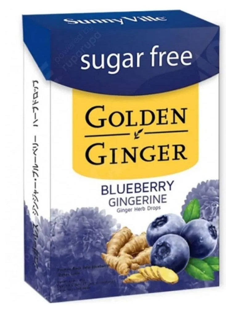 GOLDEN GINGER Cranberry Flavored Sugar-Free Ginger Lozenges Soothing and Moisturizing Throat Lozenges - 45g  - Image 2