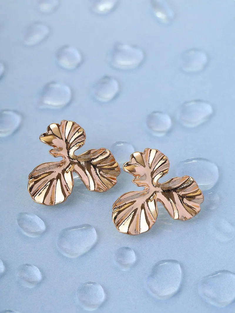 Priyaasi Plated Contemporary Drop Earrings