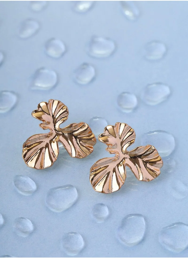 Priyaasi Plated Contemporary Drop Earrings