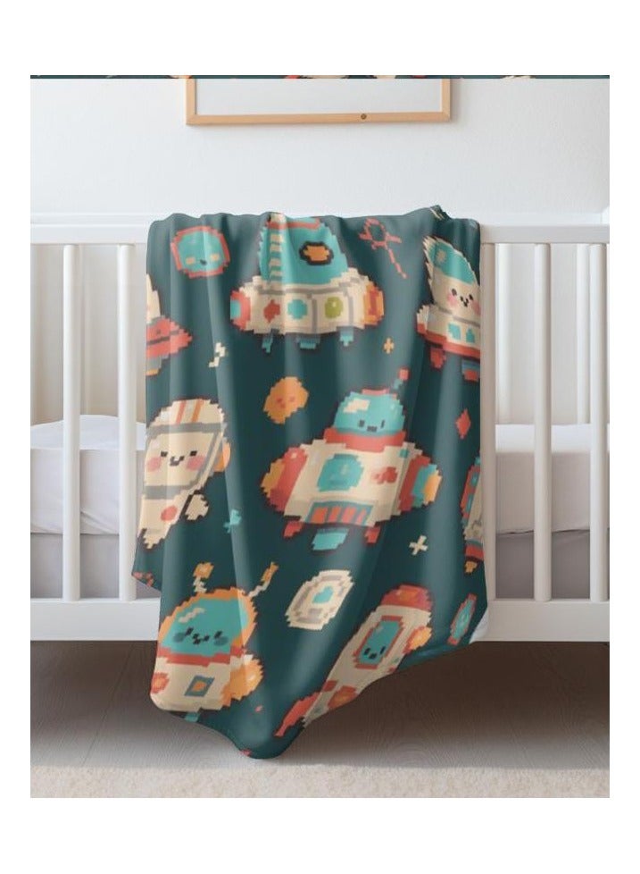 general Flannel thin blanket (warm and comfortable, suitable for sleep, gaming, dust removal and sandproof) 150cm*200cm - 224 - Image 1