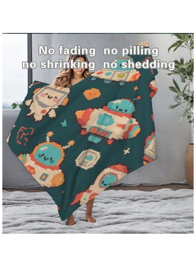 general Flannel thin blanket (warm and comfortable, suitable for sleep, gaming, dust removal and sandproof) 150cm*200cm - 224 - Image 5