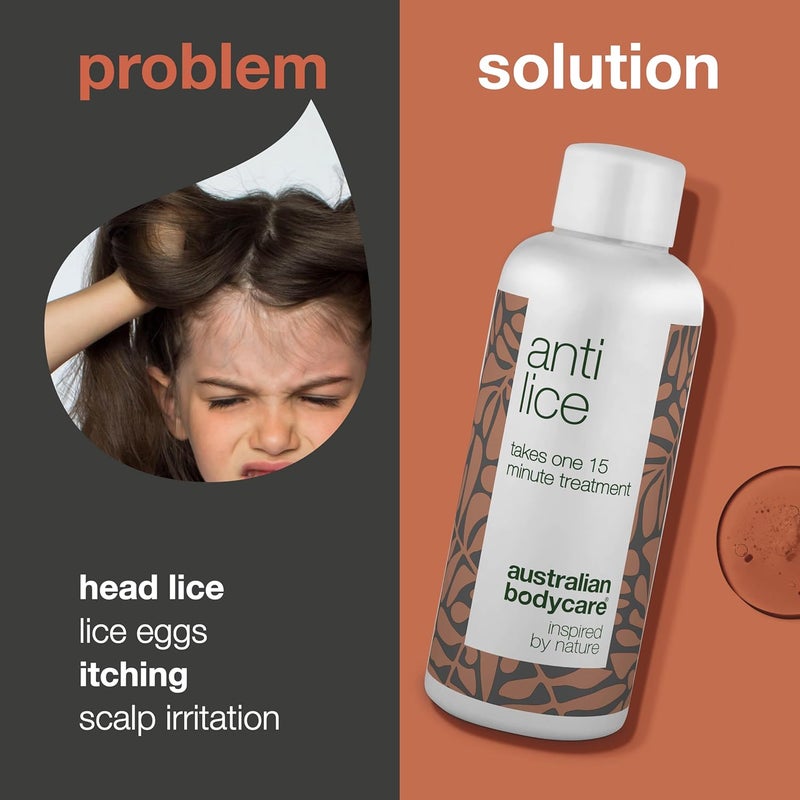 AUSTRALIAN BODYCARE Lice Treatment from Australian Bodycare 100ml Effective After a Single 15Minute Treatment This Head lice Treatment is Free of parabens and insecticides Nit Treatment with Natural Tea Tree Oil - Image 2