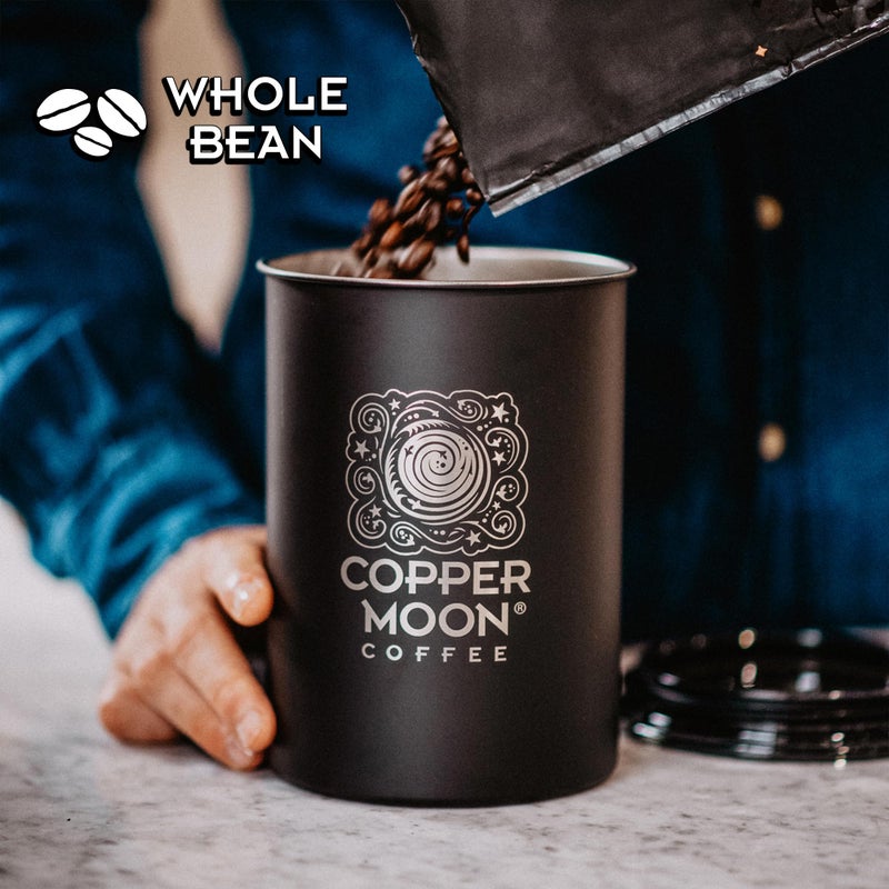 Copper Moon Strong Dark Roast Whole Bean Coffee, Blast Off Blend, 2 Lb - Image 5