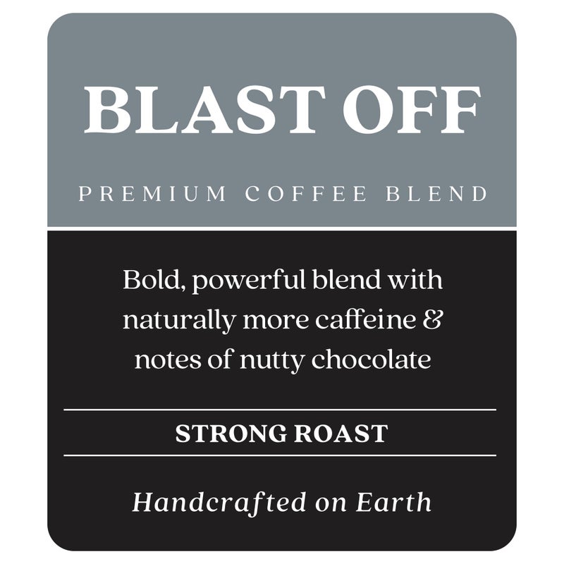 Copper Moon Strong Dark Roast Whole Bean Coffee, Blast Off Blend, 2 Lb - Image 2