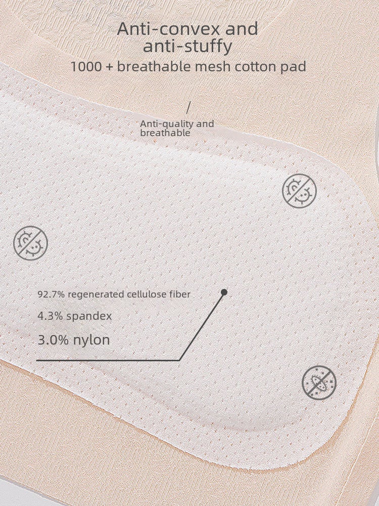 Strict selection of girls vest development period 7-12 years old primary school underwear female children junior high school anti-bump girl bra 6817# White  - Image 3