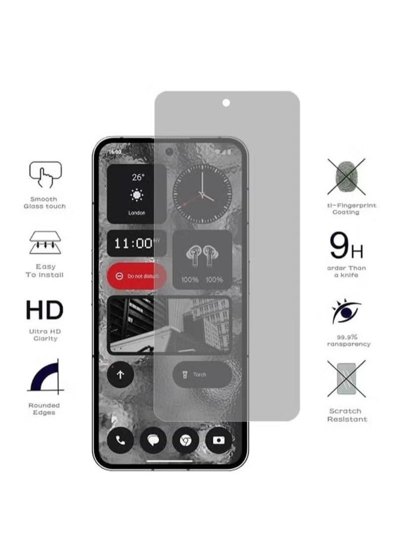 Privacy Screen Protector Compatible with Nothing Phone 2,Privacy Tempered Glass Screen Protector Anti-Peep Full Coverage Anti Spy Tempered Glass Film Privacy Protector