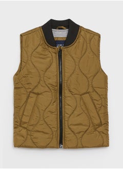 Kids Patterned Puffer Vest
