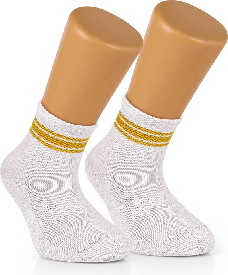 Ozzy Socks 8 Pairs Cotton Baby Kids Striped Socket Socks
