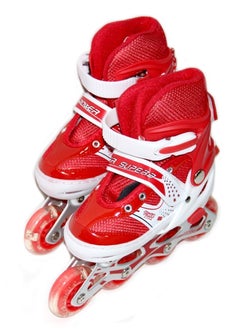 AGD 4-Wheel Patinag Roller, Skates Shoes, LED Fully Flash S  - Image 1