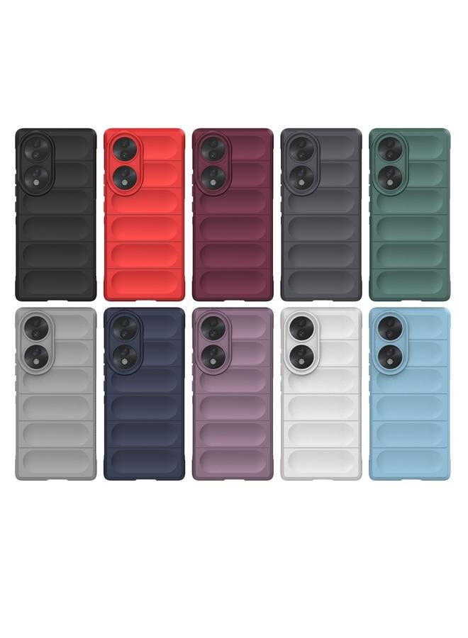 S-TOP Case For Honor 70 5G Magic Shield TPU + Flannel Phone Case - Image 3