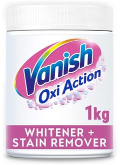 Vanish Oxi Action Crystale White Powder Stain Remover 1 Kg  - Image 1