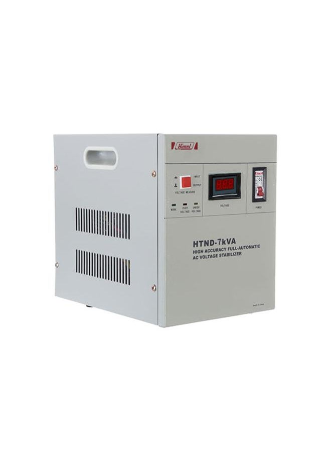 Himel 7 Kva Voltage Stabilizer, Htnd, Terminal Connect, 220 V Output, Digital Meter, With 1 Fan