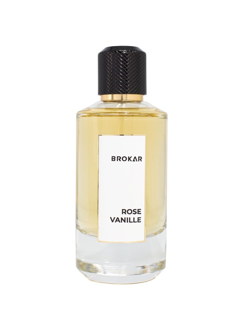 BROKAR 1112 ROSE VANILLA EDP Perfume For Women 100ml - Image 2