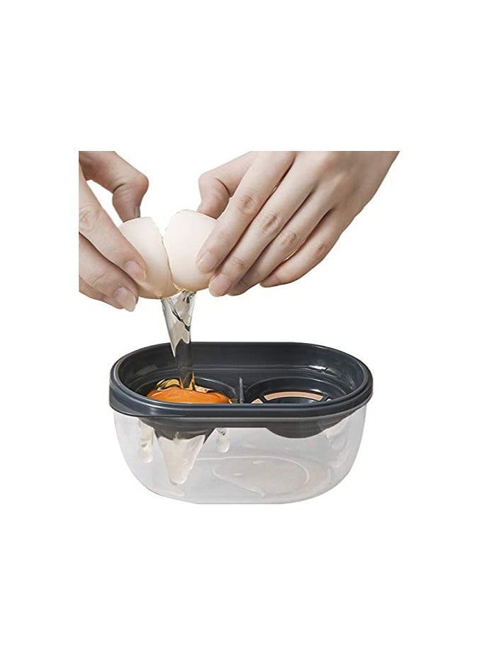 erorex Egg White Separator Yolk Filter Storage Box Food Grade Kitchen Gadgets Egg Separator Cooking Tool Extractor Baking Tools - Image 1