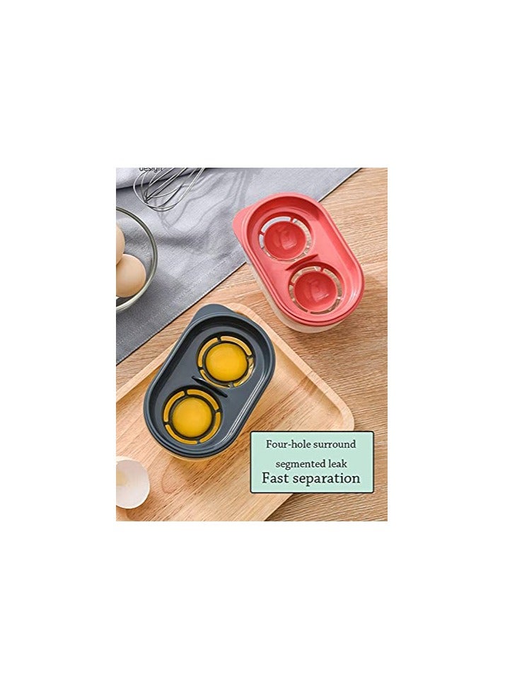 erorex Egg White Separator Yolk Filter Storage Box Food Grade Kitchen Gadgets Egg Separator Cooking Tool Extractor Baking Tools - Image 4