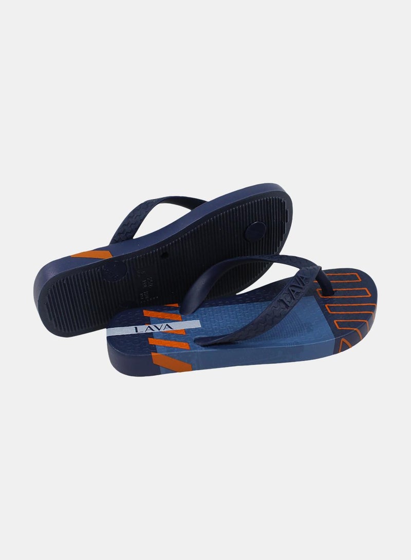 Exit Girls Rubber Slippers – Navy - Image 3