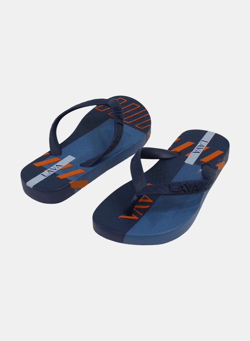 Exit Girls Rubber Slippers – Navy - Image 2