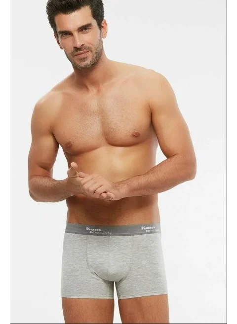 KOM Tight Cotton 2-Pack Men's Boxer - Gray