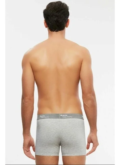 KOM Tight Cotton 2-Pack Men's Boxer - Gray