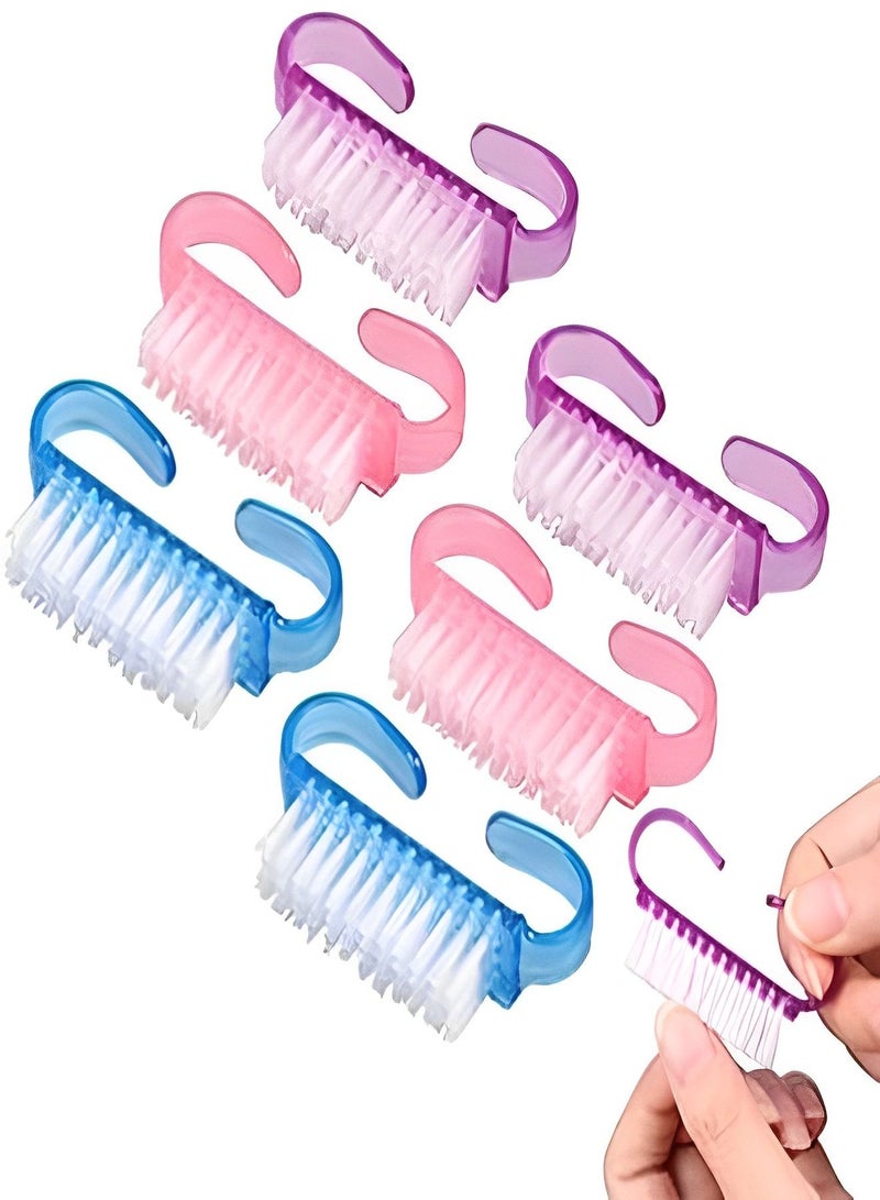 Fingernail Scrubbing Brush for Toes and Nails Cleaner (Assorted color) - Image 1