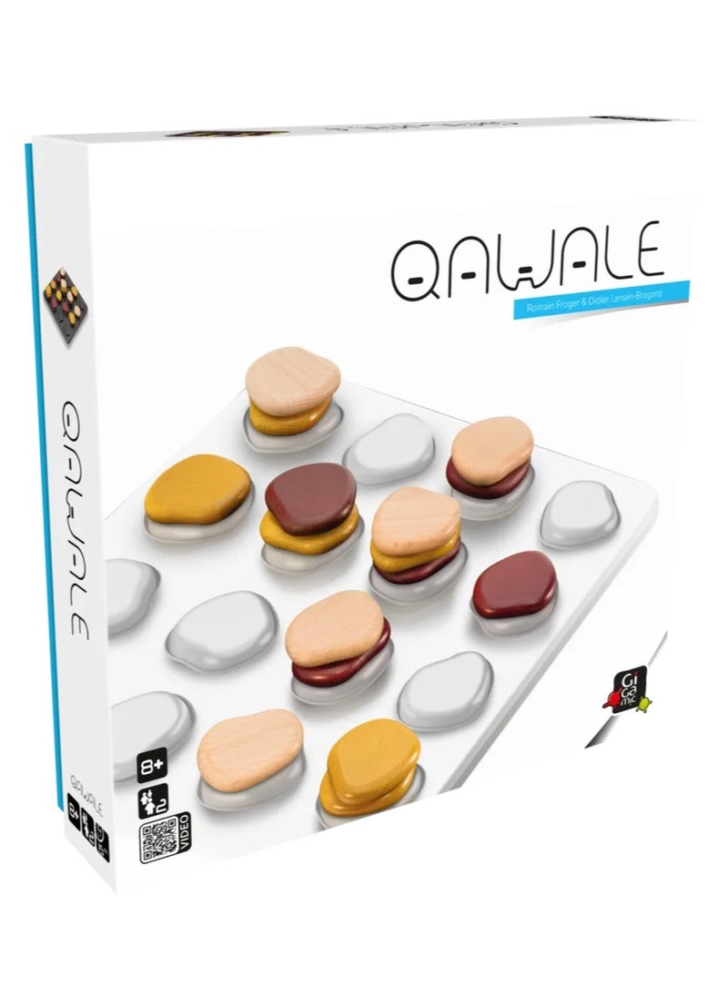 Gigamic Qawale Base Game - Strategy Game - Gigamic - For Ages 8+ - Original - One Size  - Image 1